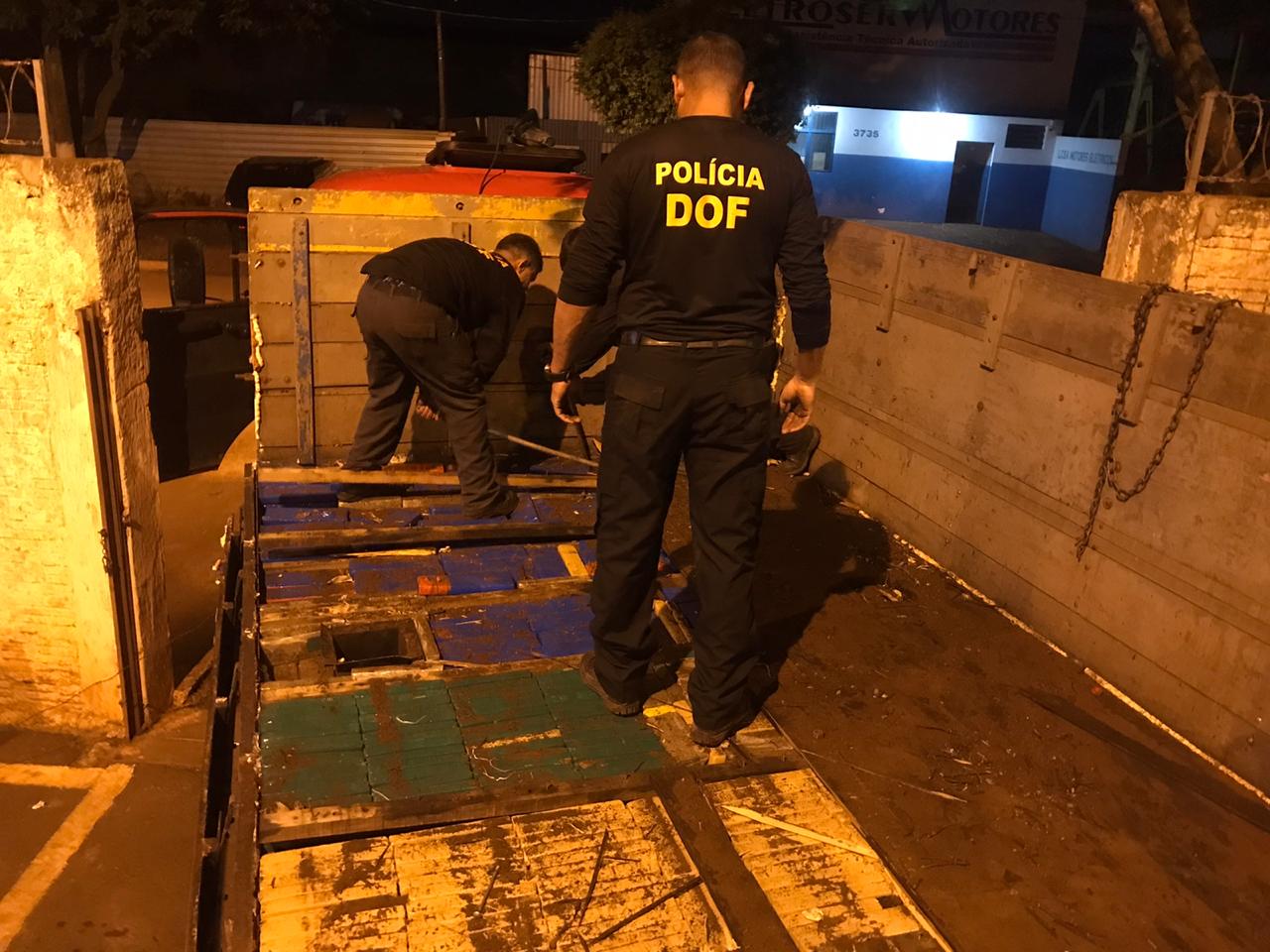Em dois dias DOF apreende quase duas toneladas de maconha no MS