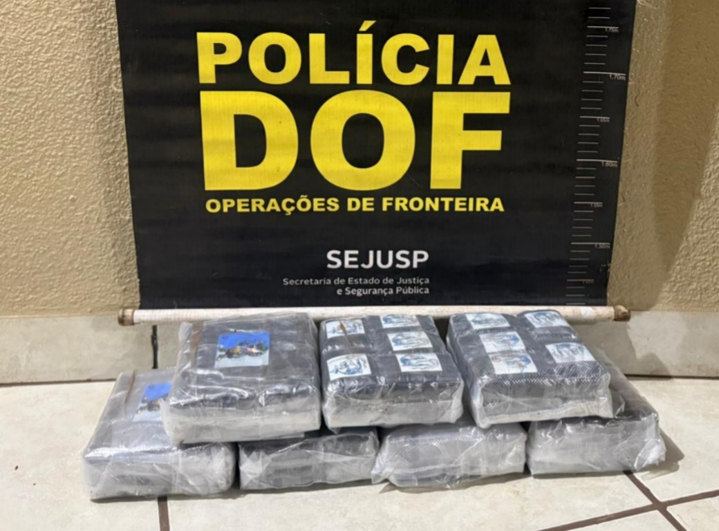 DOF apreende quase 10 quilos de haxixe entre Caarapó e Amambai DOF apreende quase 10 quilos de haxixe entre Caarapó e Amambai